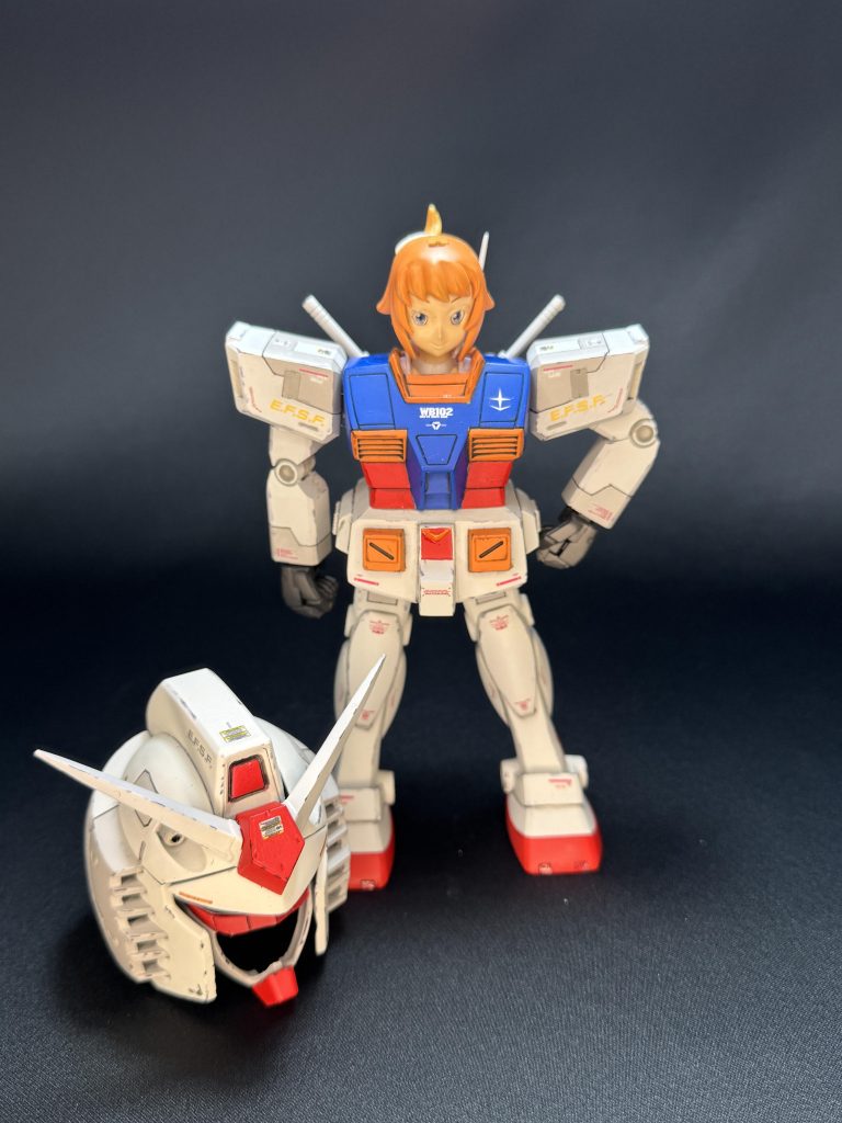 フミナパイセンのコスプレガンダムRX-78-237–7枚目/制作者：しんきち