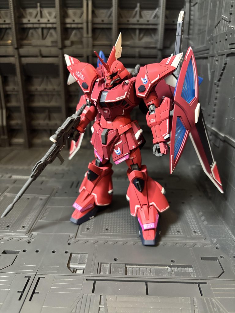 HGCE ゲルググメナース ルナマリア専用機 全塗装–3枚目/制作者:@yuuki1