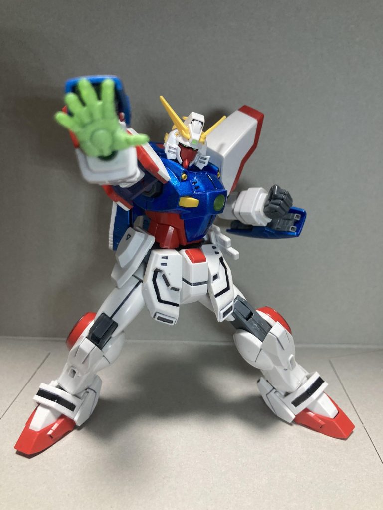 前腕にロール軸を入れてみました。今日のHG系には前腕ロール入っているので同じようにしたくなりました。