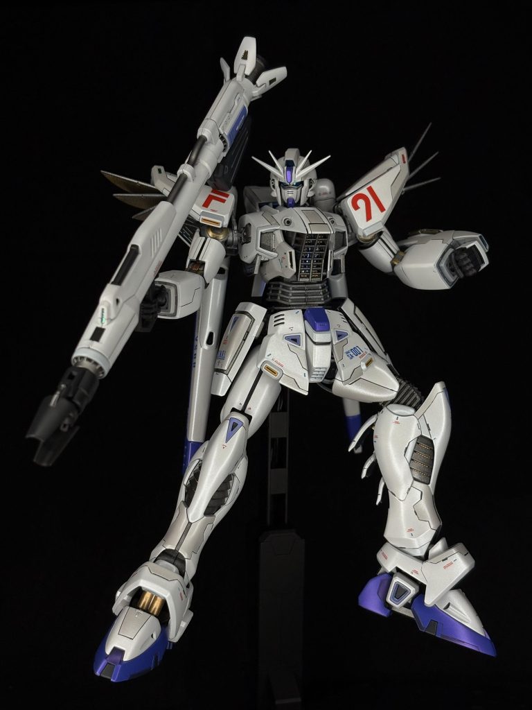 ビームバズーカは安定しないのでこのポーズだけで勘弁してください！w