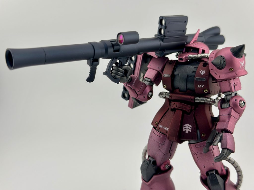 MS-06S ZAKUⅡ (Red Comet Ver.) / マットキャンディ塗装–3枚目/制作者：Re_passo