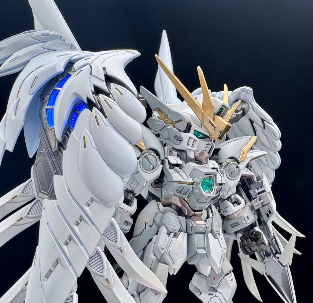 フレームも色分けしてます。また、一部メッキ塗装も取り入れてみました。