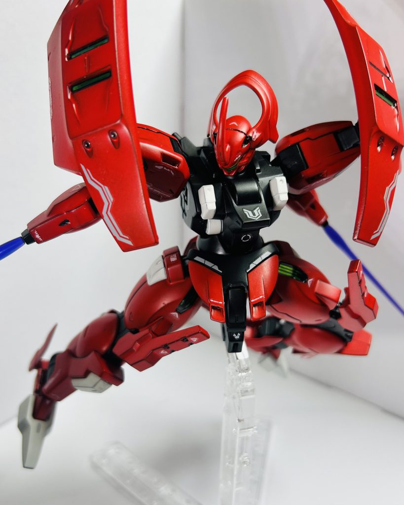 ダリルバルデの劇中の戦闘シーンは決して多い方では無いけれども、そのどれもが名勝負と言っても差し支えないと思う。今回はストレート組みなせいか写真は少な目。あと、アンビカーとイーシュヴァラを飛ばして撮影するほどの撮影スペースがなかった事も関係してますね、コレは。