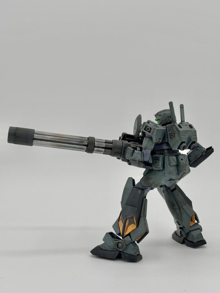 ガトリングの焼け表現、難しいですねー😅