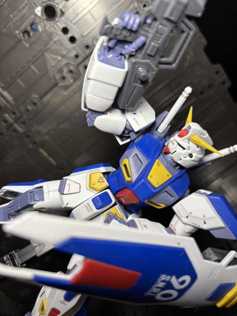 MG ガンダム F90 ヤスリがけ仕上げ–7枚目/制作者:mesoEVO10
