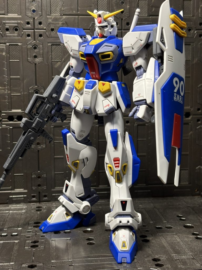 MG ガンダム F90 ヤスリがけ仕上げ–2枚目/制作者:mesoEVO10