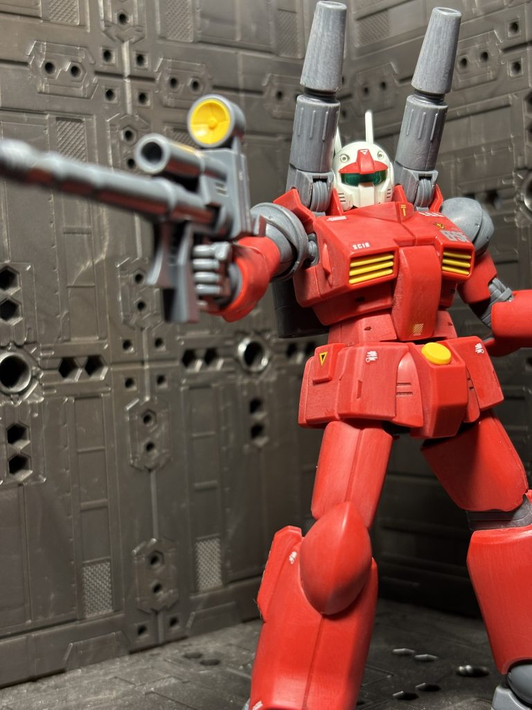 HG ガンキャノン 無塗装 ヤスリがけのみ–4枚目/制作者:mesoEVO10