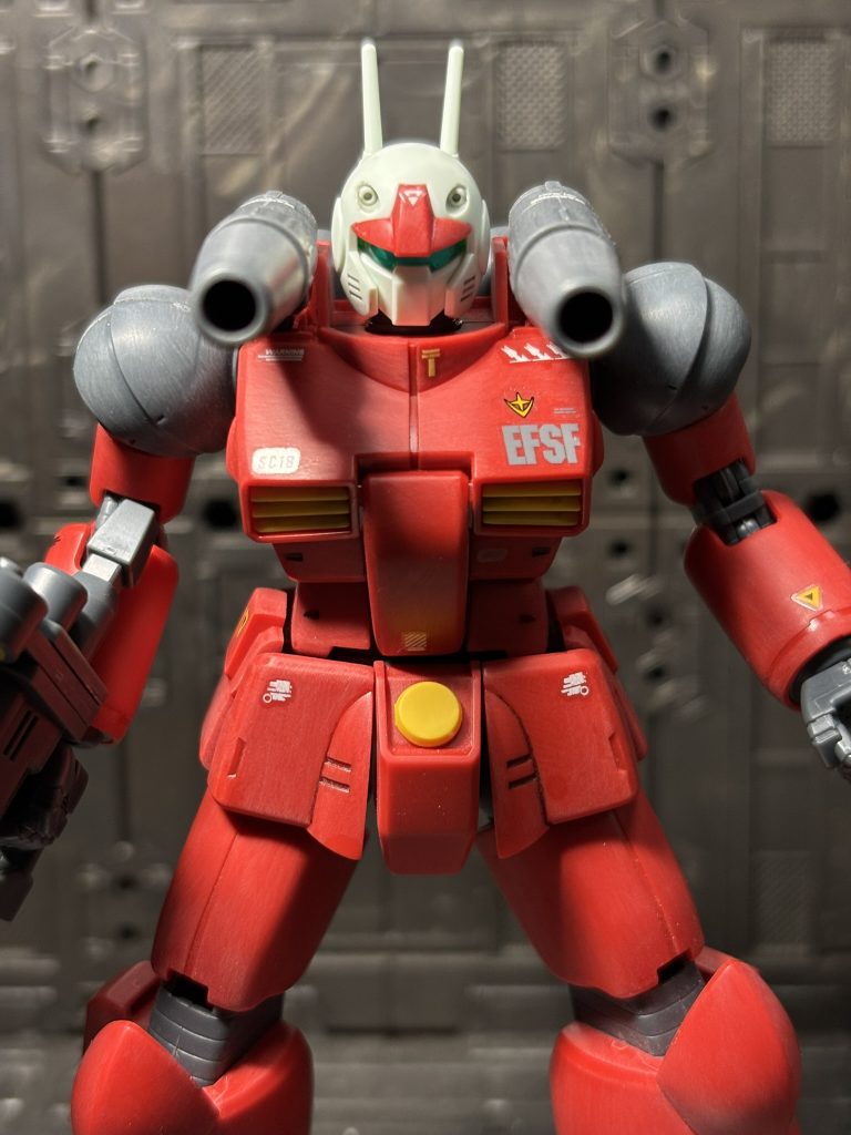 HG ガンキャノン 無塗装 ヤスリがけのみ–6枚目/制作者:mesoEVO10