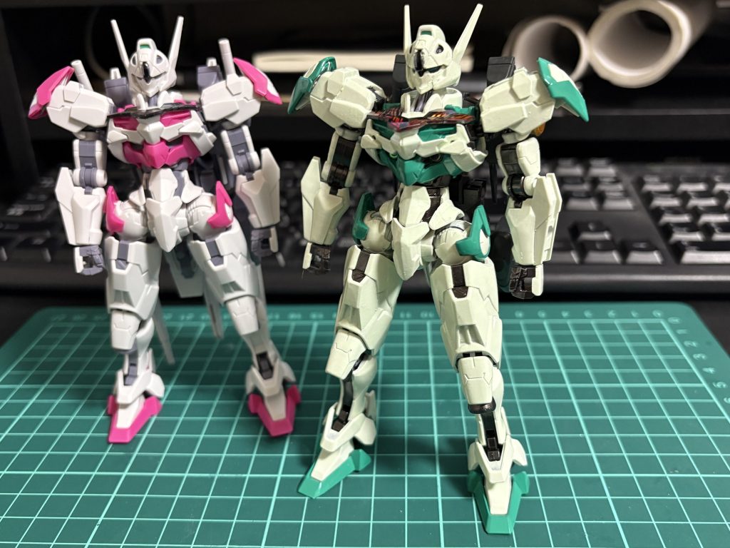 一度塗ったけど色味がダルくなってしまったのと