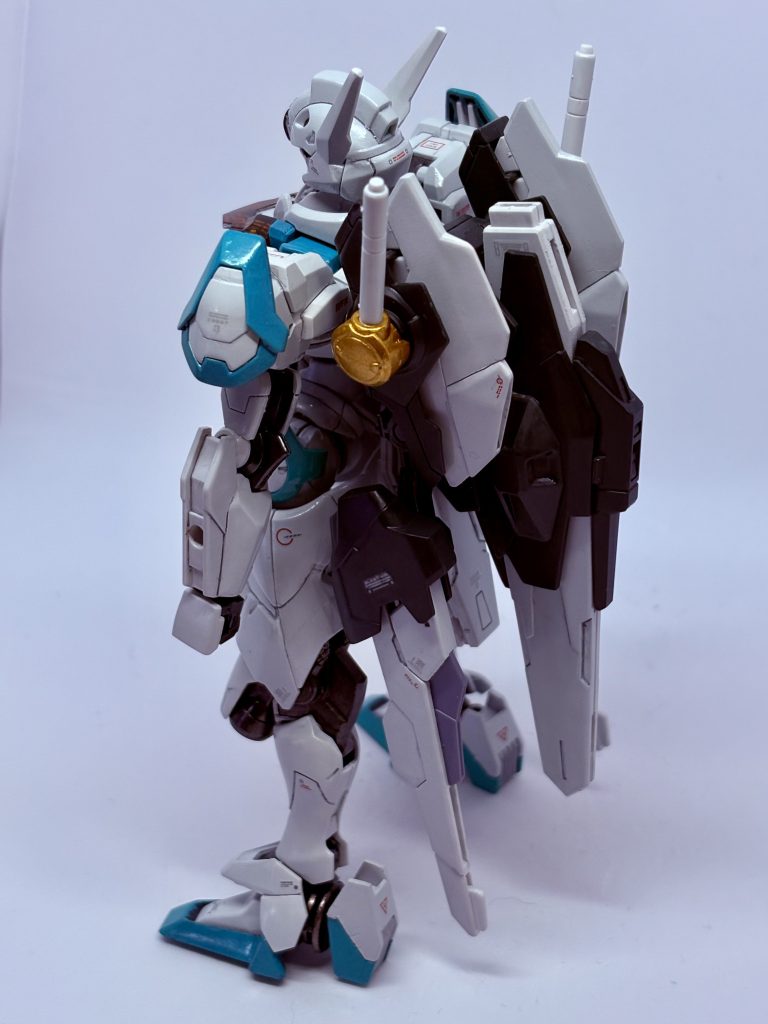 HGガンダムルブリス 筆塗り全塗装–3枚目/制作者：アサイ ネズミ