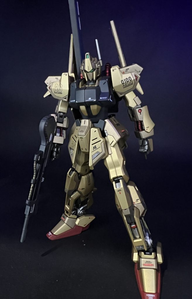 このキットはあんまり評判がよく無いみたいですが、組んでみたら普通にかっこいい！