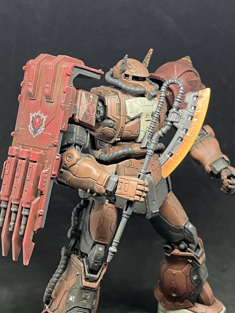 ザクII F型(ソラリ機)–5枚目/制作者：けーた