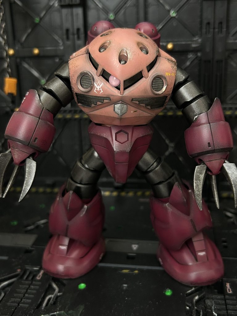 HGUCシャア専用ズゴック–4枚目/制作者：@ich_taka