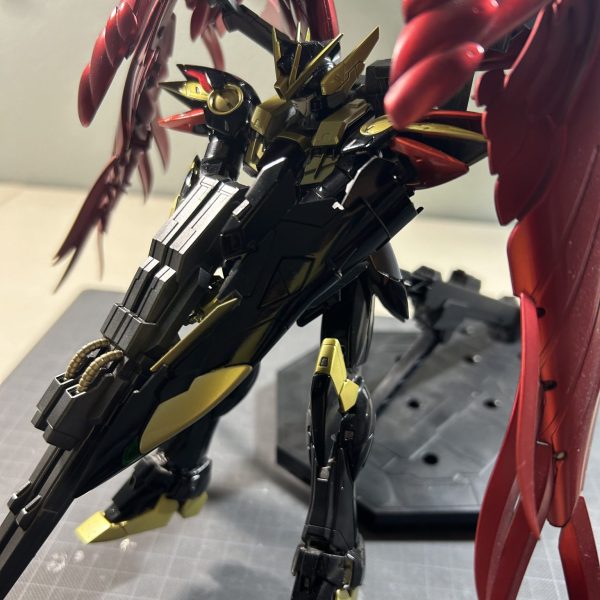 ガンプラ MGSD ウイングガンダムゼロ EW 塗装済完成品