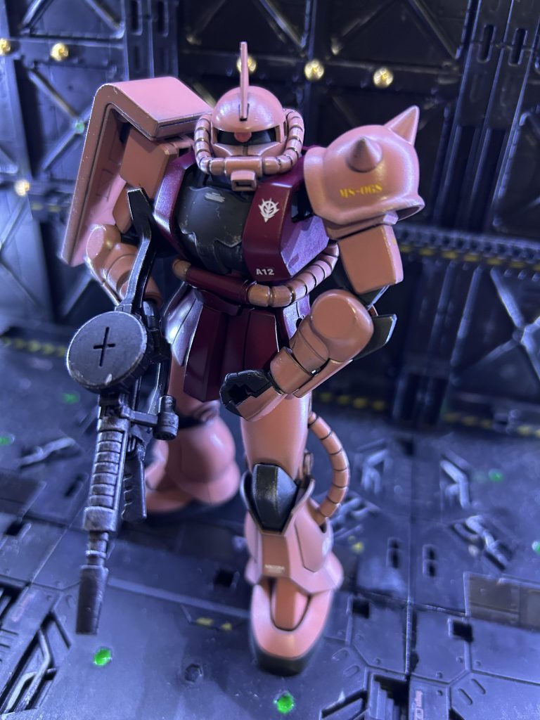 HGUCシャア専用ザクII–4枚目/制作者：@ich_taka