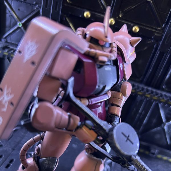 HGUCシャア専用ザクII