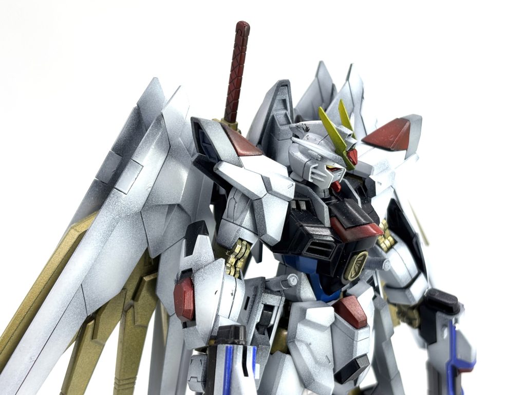 思い返すと白サフはしたけど白塗装重ね忘れてるかも！影が荒い。