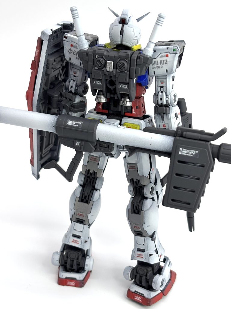 腰に武装つけるの好きです。腰バズーカはMarkIIが一番似合うかな