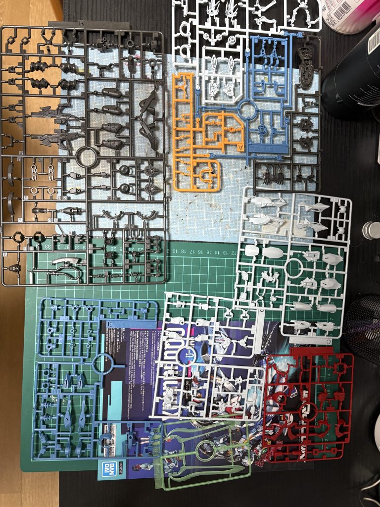 出来が凄くほぼ塗り分けと合わせ目が出ませんでした。ランナーも少なくさくさくできます。