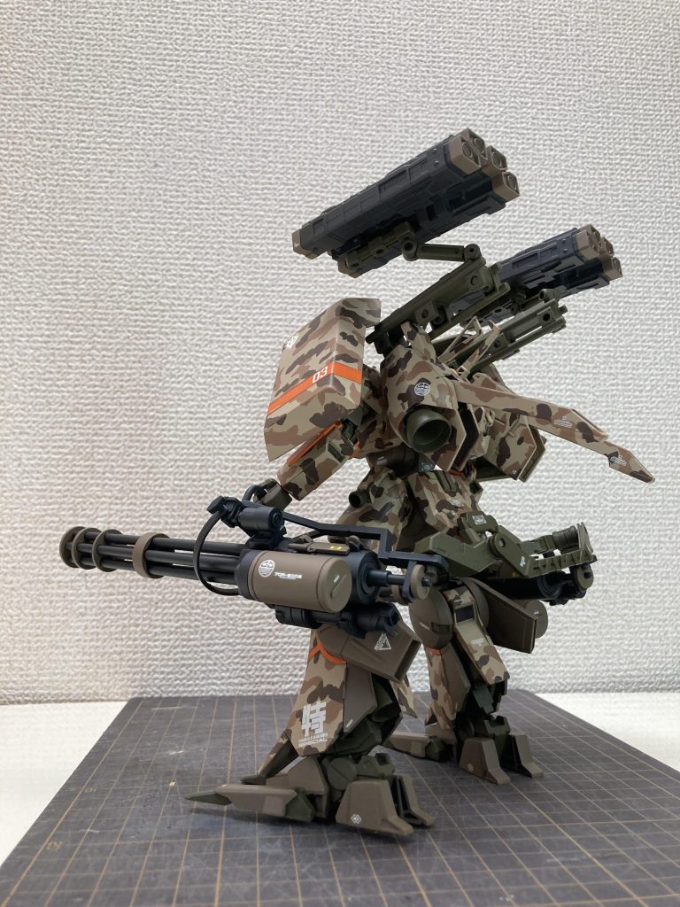 HG ドーベンウルフ 陸戦風–3枚目/制作者：@kotetsu_mikami