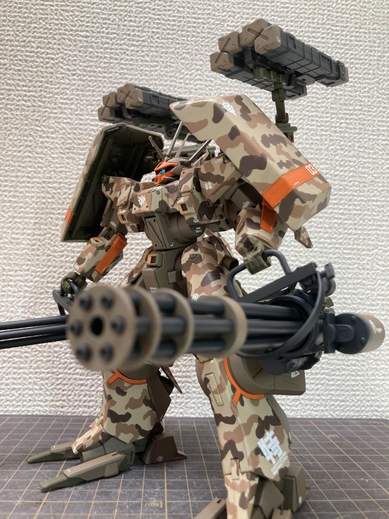 HG ドーベンウルフ 陸戦風–5枚目/制作者：@kotetsu_mikami