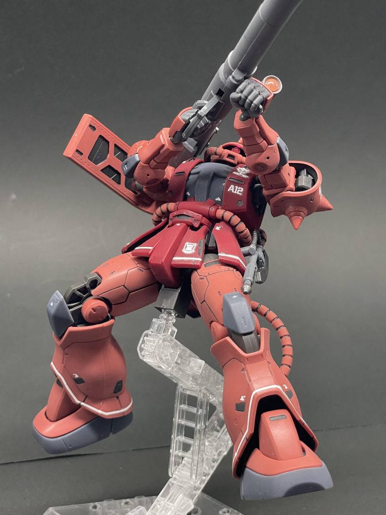 今回はスパイクやスカート等の内側を塗装してみましたが、なんとなく引き締まった感がでた気がします😁