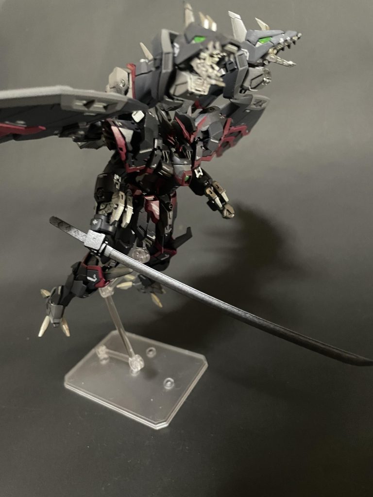 こういう感じで口からビームが撃てたらいいな‥とか考えてみたり威力は多分ツインバスターライフルと同じくらいあるんでしょう(今考えた)