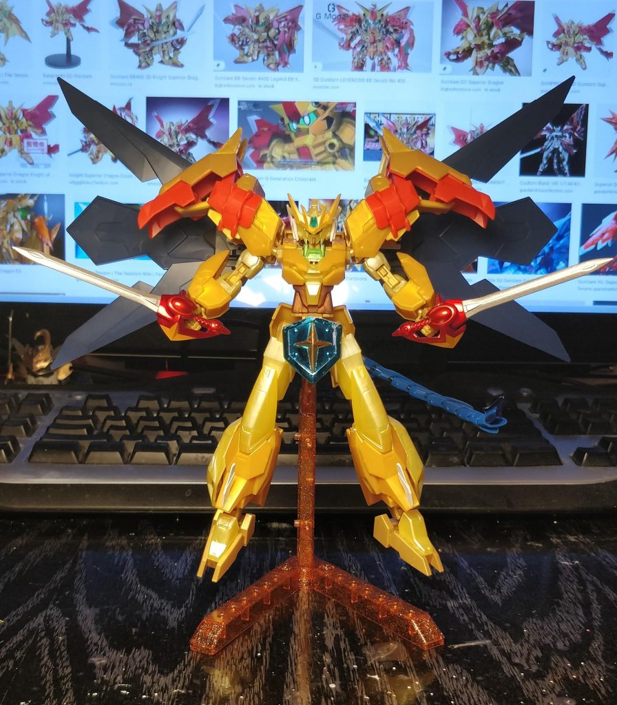 Core Superior Dragon Gundam - WIP 01–2枚目/制作者：Redgale