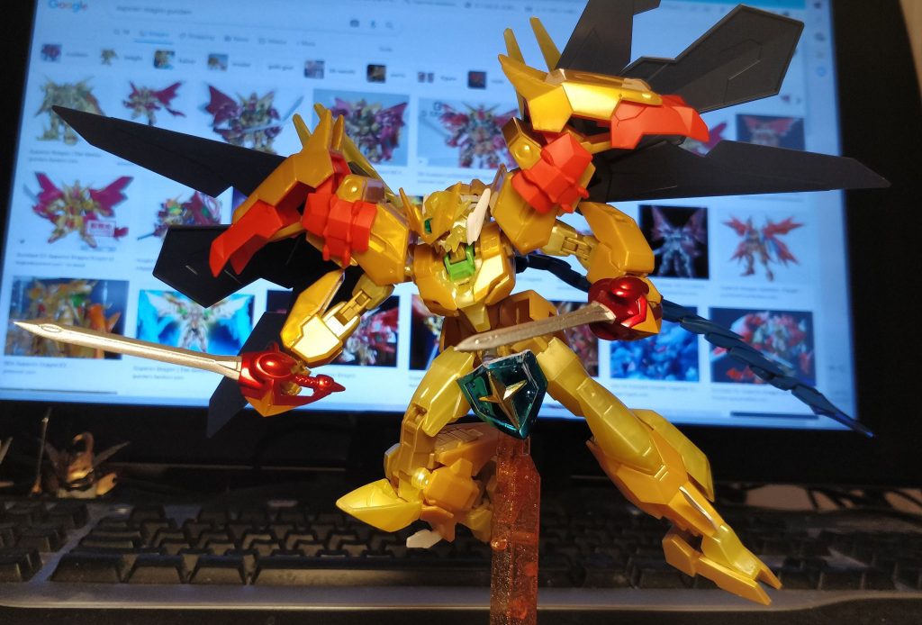 Core Superior Dragon Gundam - WIP 01–4枚目/制作者：Redgale