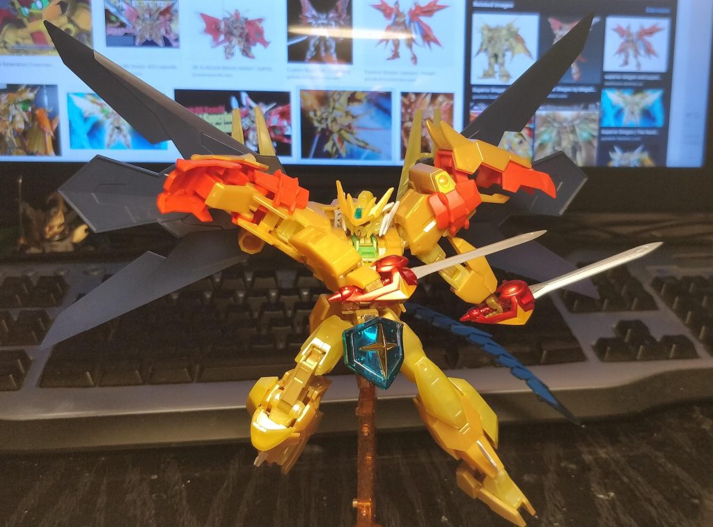 Core Superior Dragon Gundam - WIP 01–3枚目/制作者：Redgale