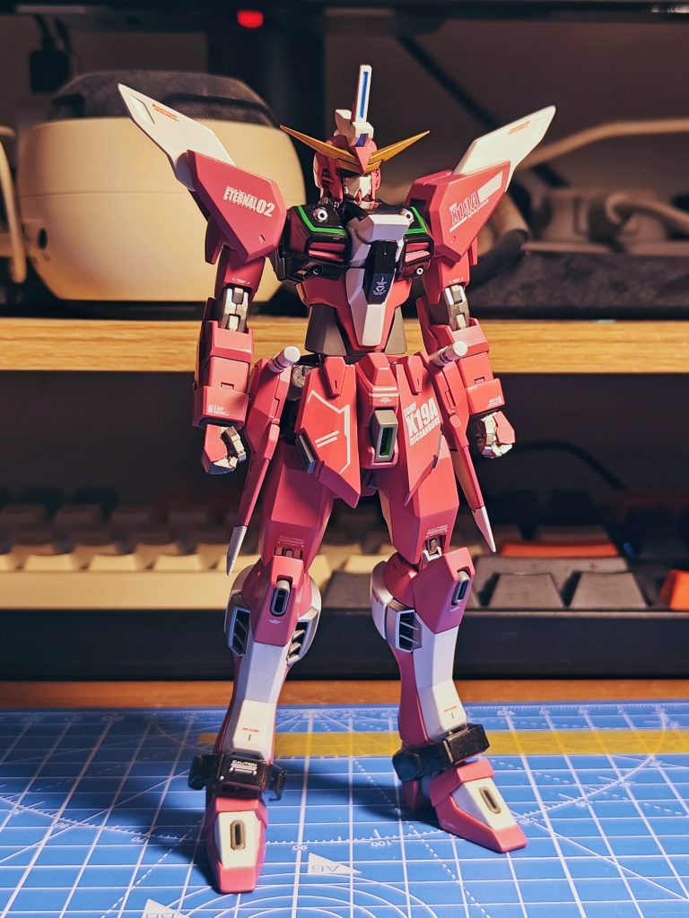 インフィニットジャスティスガンダム GKパーツ使用