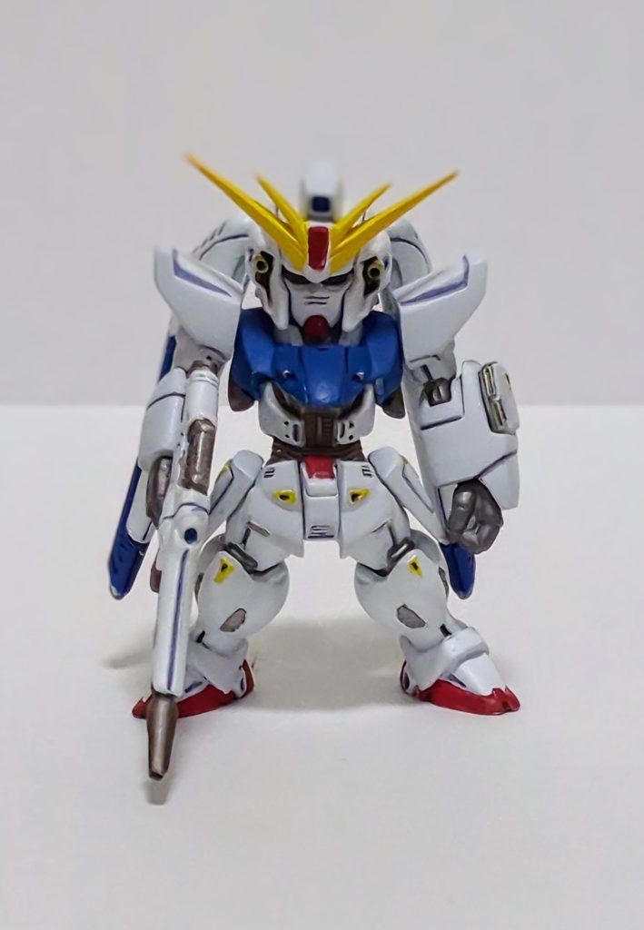 ガンダムコンバージ　ガンダムF91リペイント