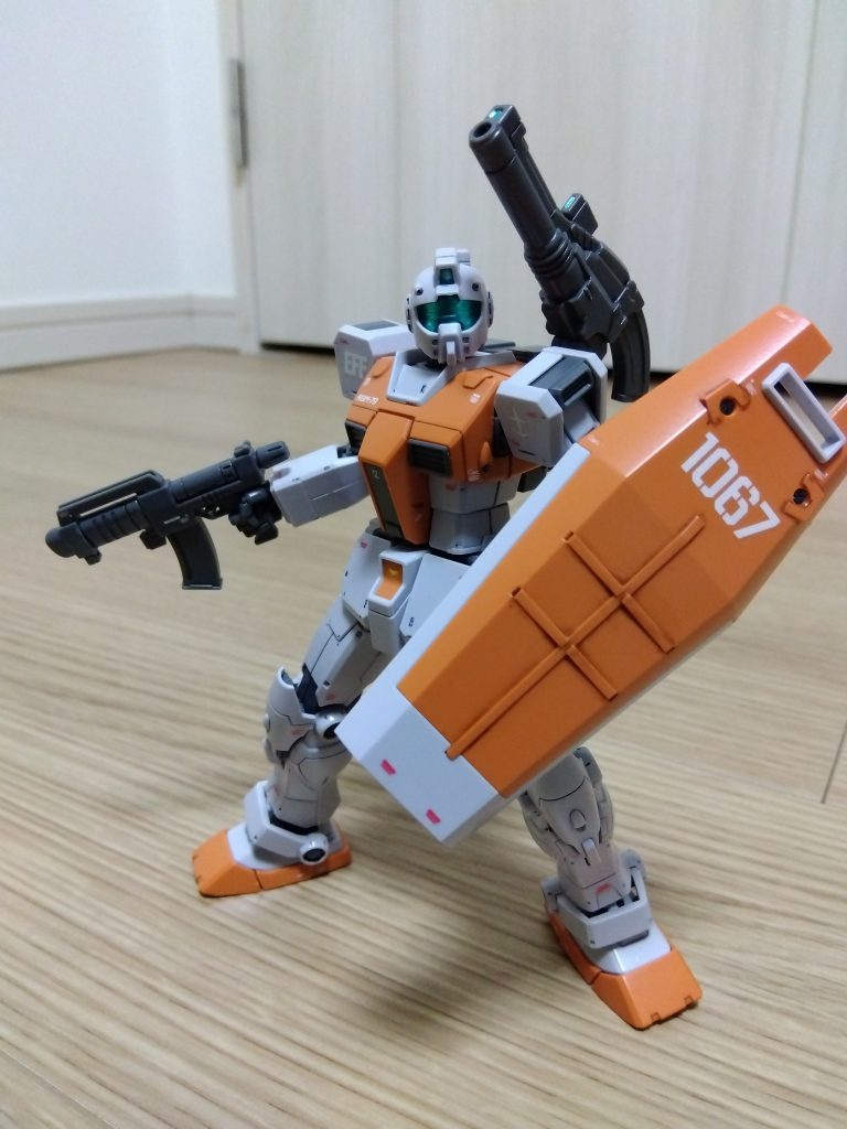 オリジン版ジムの一種です。足が長く、スタイルは良いですが、きちんとジム顔でちゃんと弱そうです。