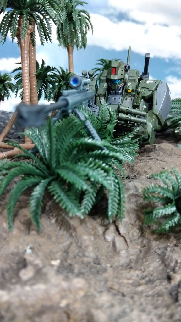 山田化学製　対物ライフルを装備賑やかしに発掘したMIAのホバートラックを配置