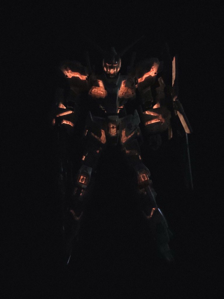 まるで鬼?雰囲気変わりますね。