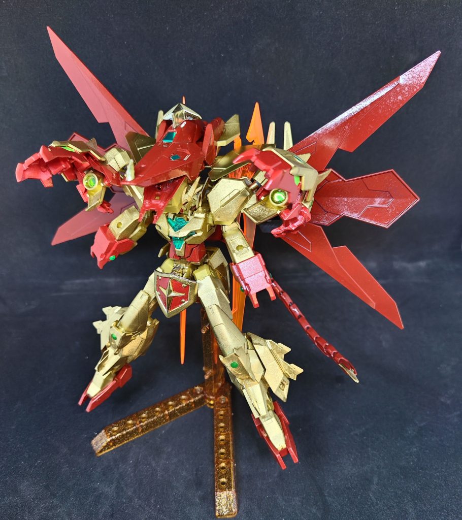 Fusion Dragon Mode!!! It's a silly mode but since the SD kit was able to do this, so I had to include this mode change as well.