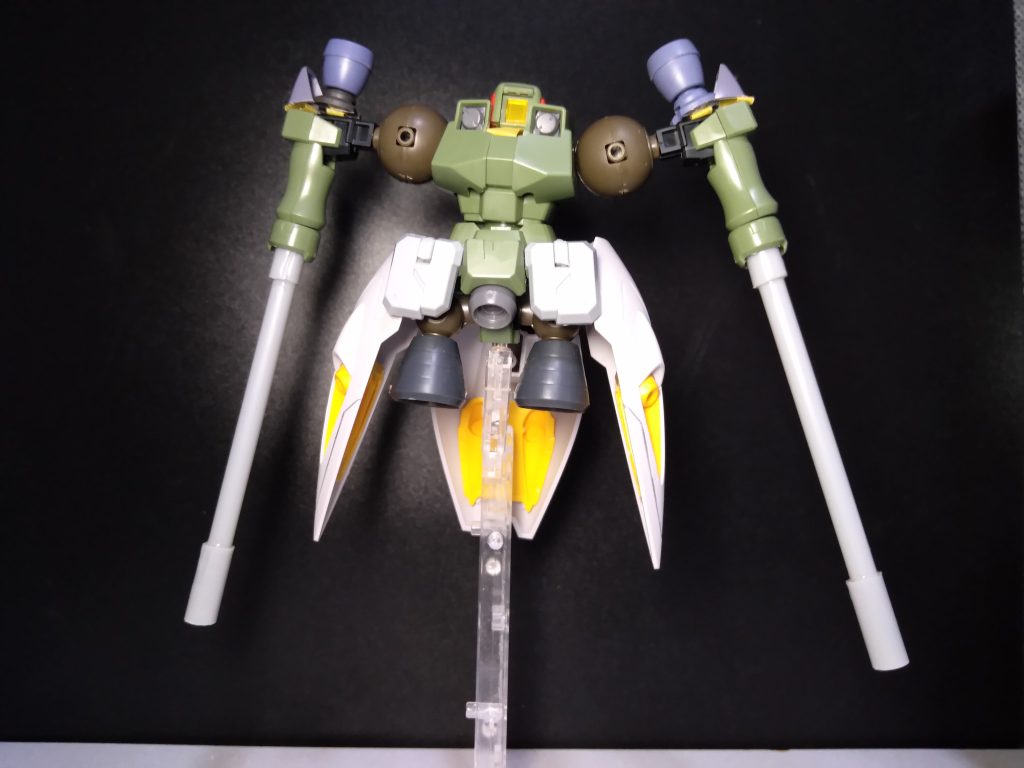 初期案。キマリスのサイドスカートは基部に使いました。