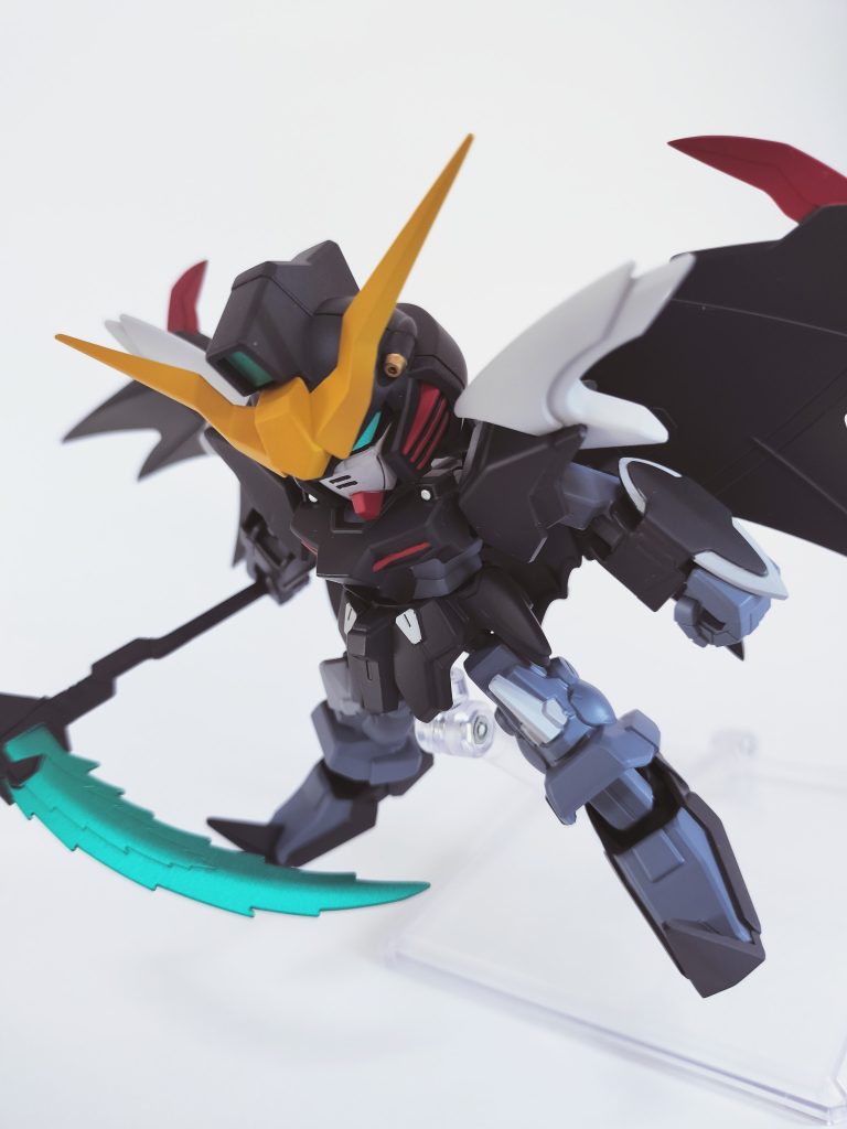 特に可動とか無いので角度付けて撮影