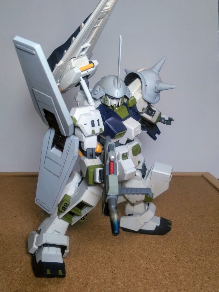 メインウェポンも『マラサイ用?』のライフルで 🤩🎶🎶 う~ん・・・😟 この『マラサイ・ヘルメット』は失敗ですかねぇ 😩💦💦