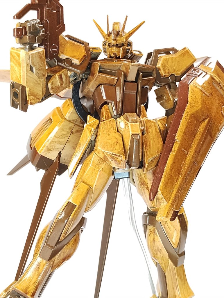 【木目塗装】GAT-105X エールストライク–7枚目/制作者:オリベー(・×・)