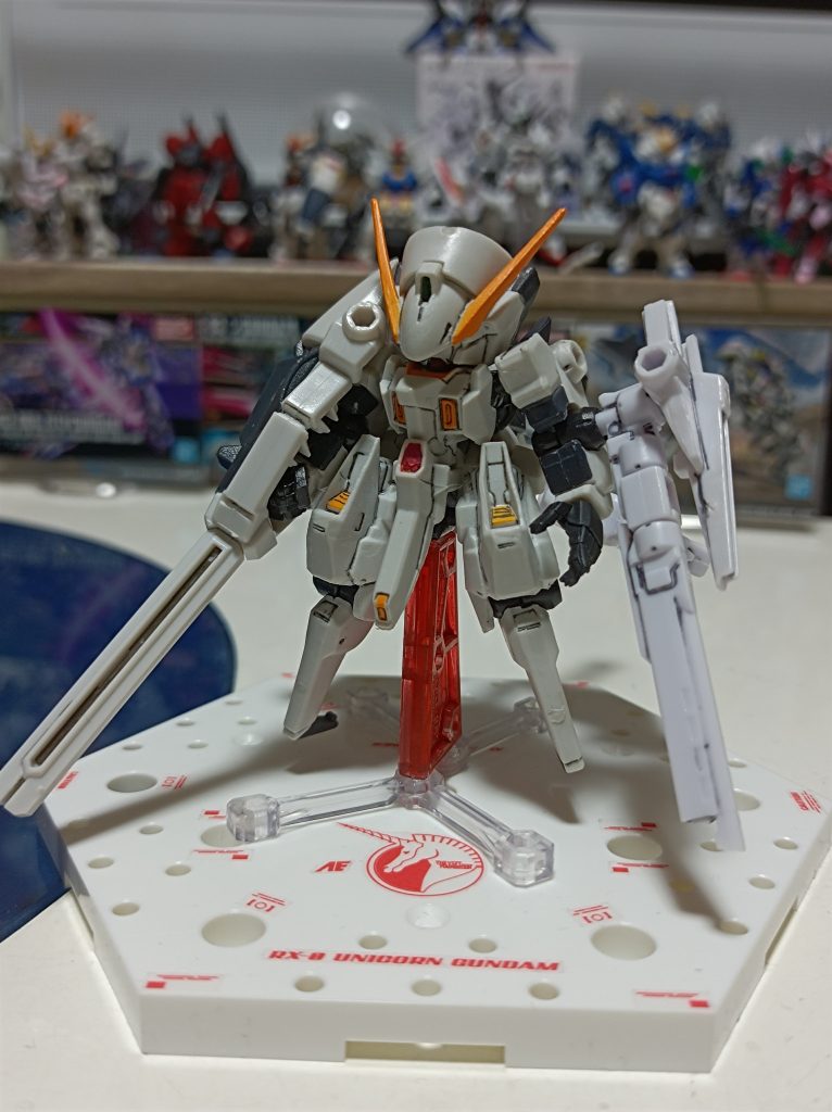 ウーンドウォートにフルドドのパーツを取り付けた状態がこんな感じです。