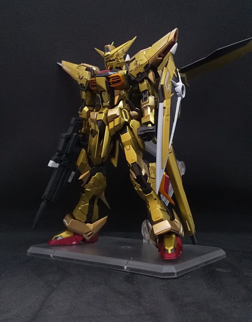 オオワシ、シールド、ライフル装備