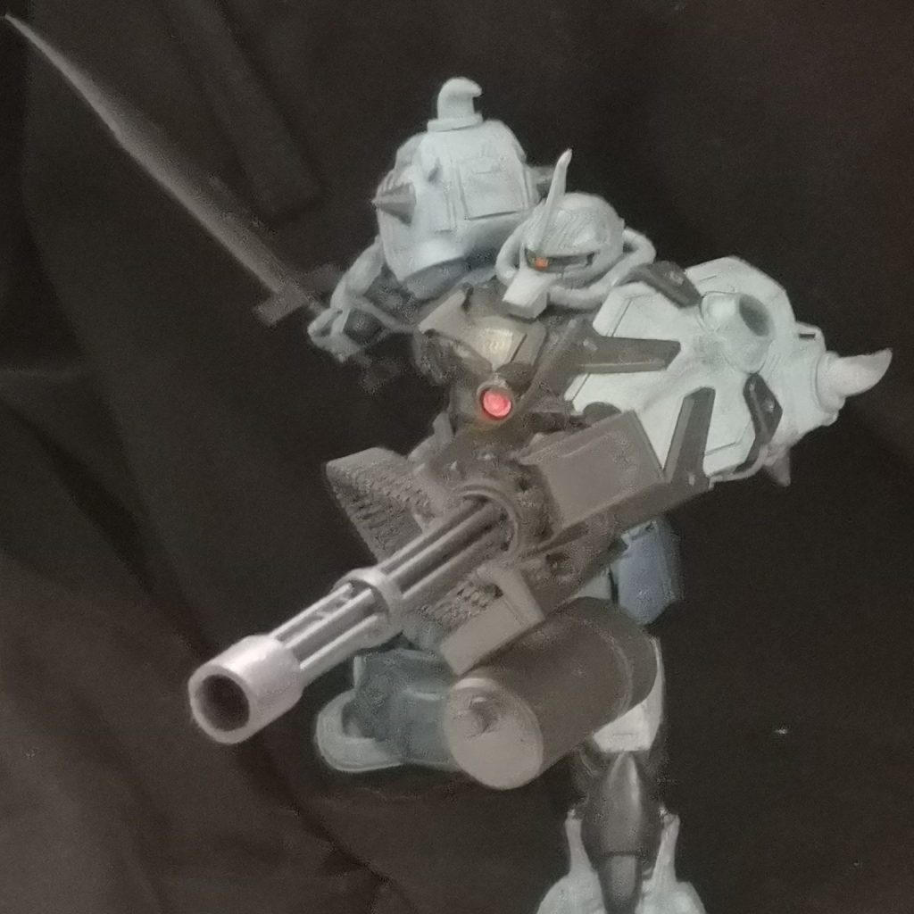 HG グフカスタム 復讐のレクイエムver｜okijuさんのガンプラ作品