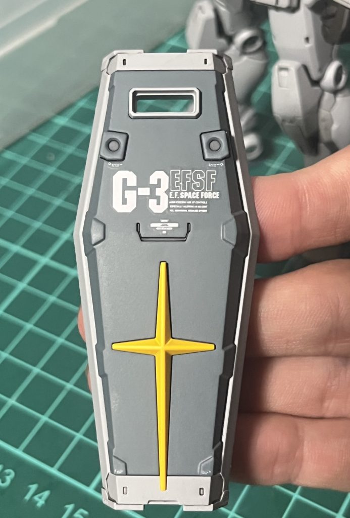 シールドのデカール貼り。 以上になります。見ていただきありがとうございました。