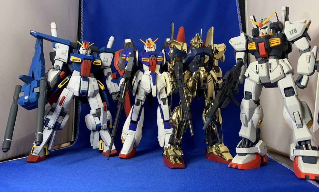【追記】ZΖガンダムも完成し、ついにガンダムチームが揃いました。