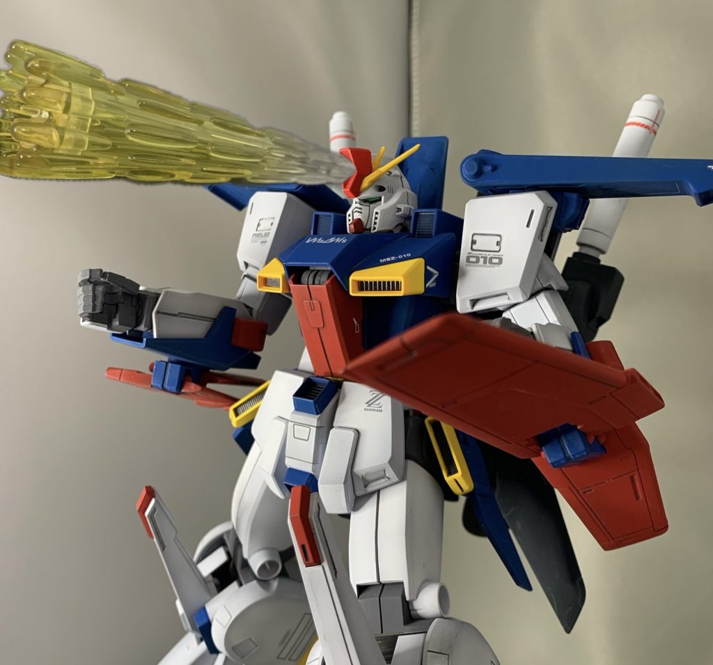 手持ちのエフェクトパーツを使い、ハイメガキャノンで遊んでみた（雑コラです）