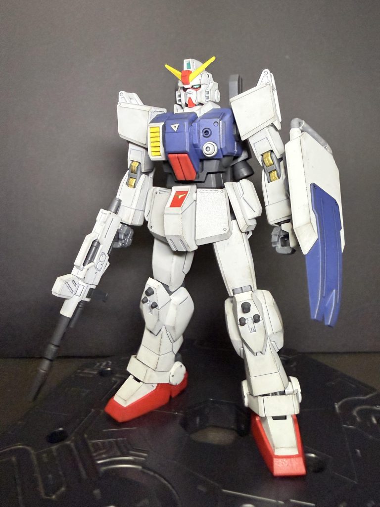 もう何体目か忘れたくらい陸戦型系作ったのでサクサクっと完成(08小隊好きなんですよ…)😅