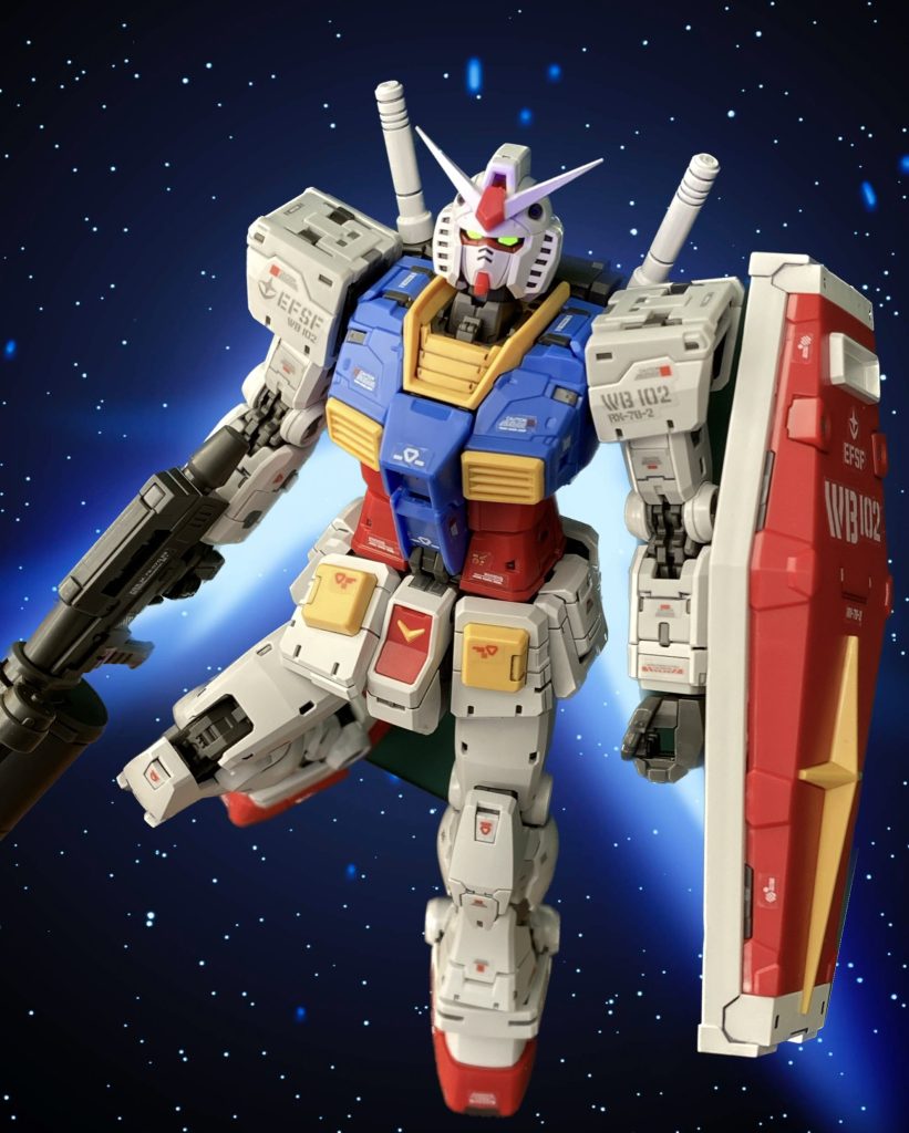 RG ガンダム ver.2.0 シーン再現①