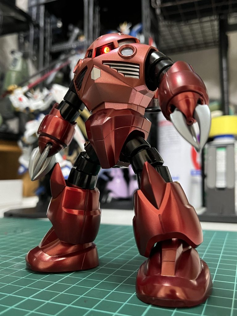 まずは塗装のみです。ガンダムマーカーエアブラシのみの塗装です!