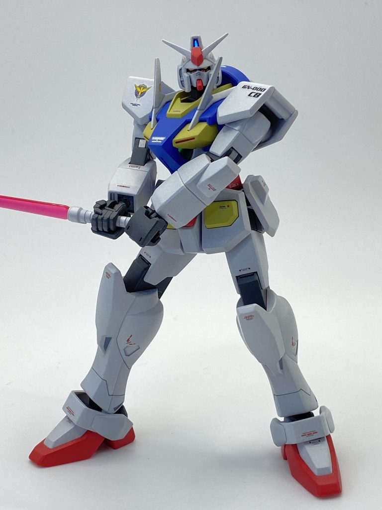 Oガンダムと言えばこのポーズ。最終決戦特攻前。こうなると相方が必要ですね。